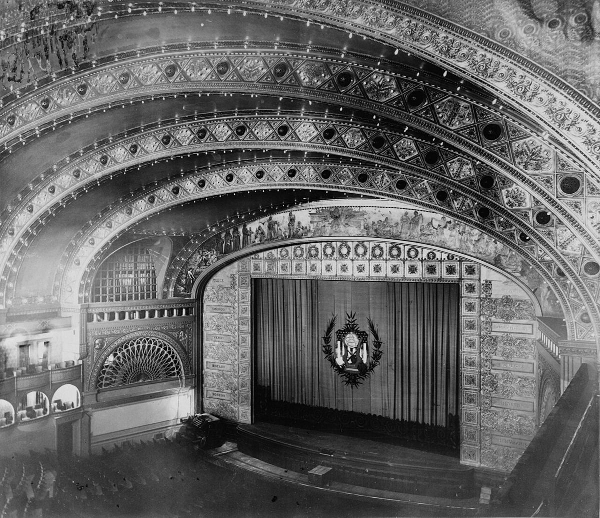 Auditorium Theatre near 311 South Wacker Drive Chicago
