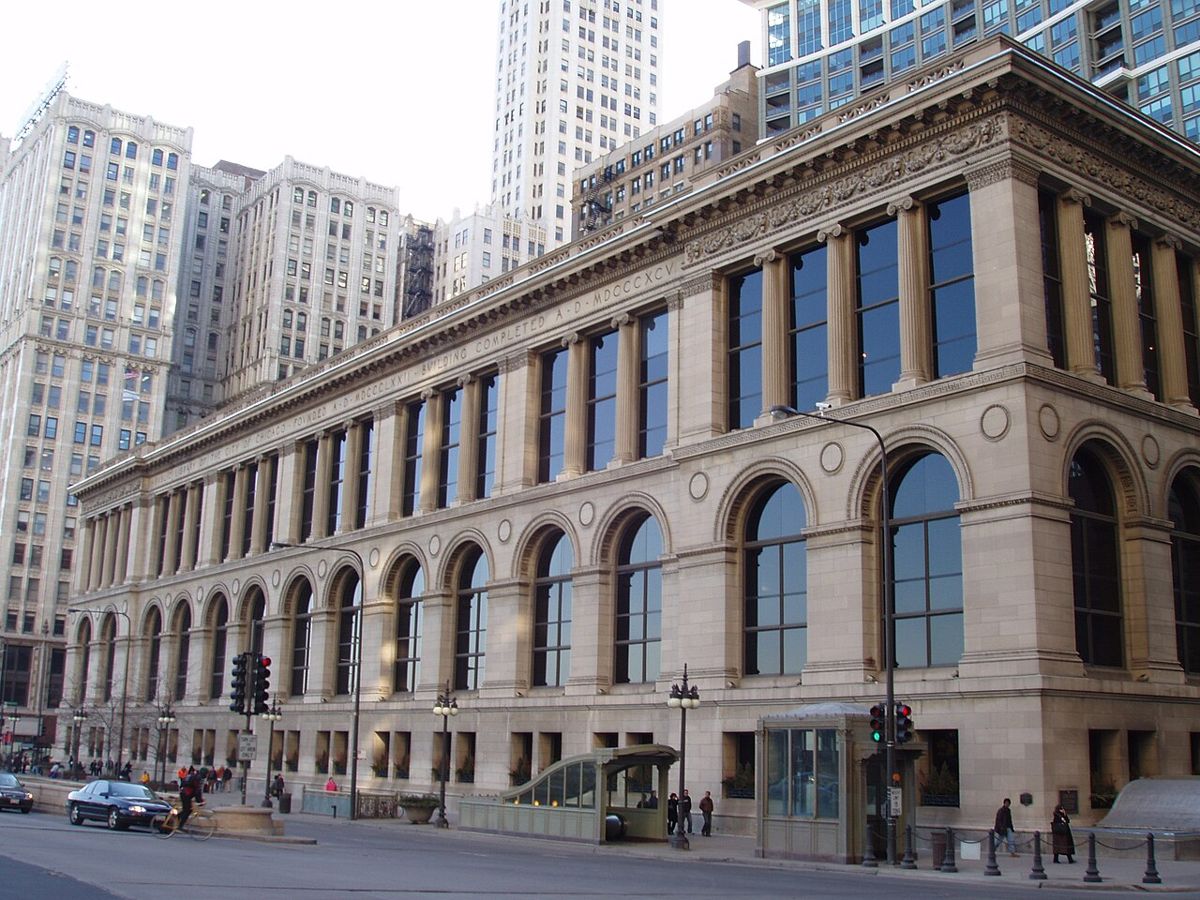 Chicago Cultural Center near 311 South Wacker Drive Chicago