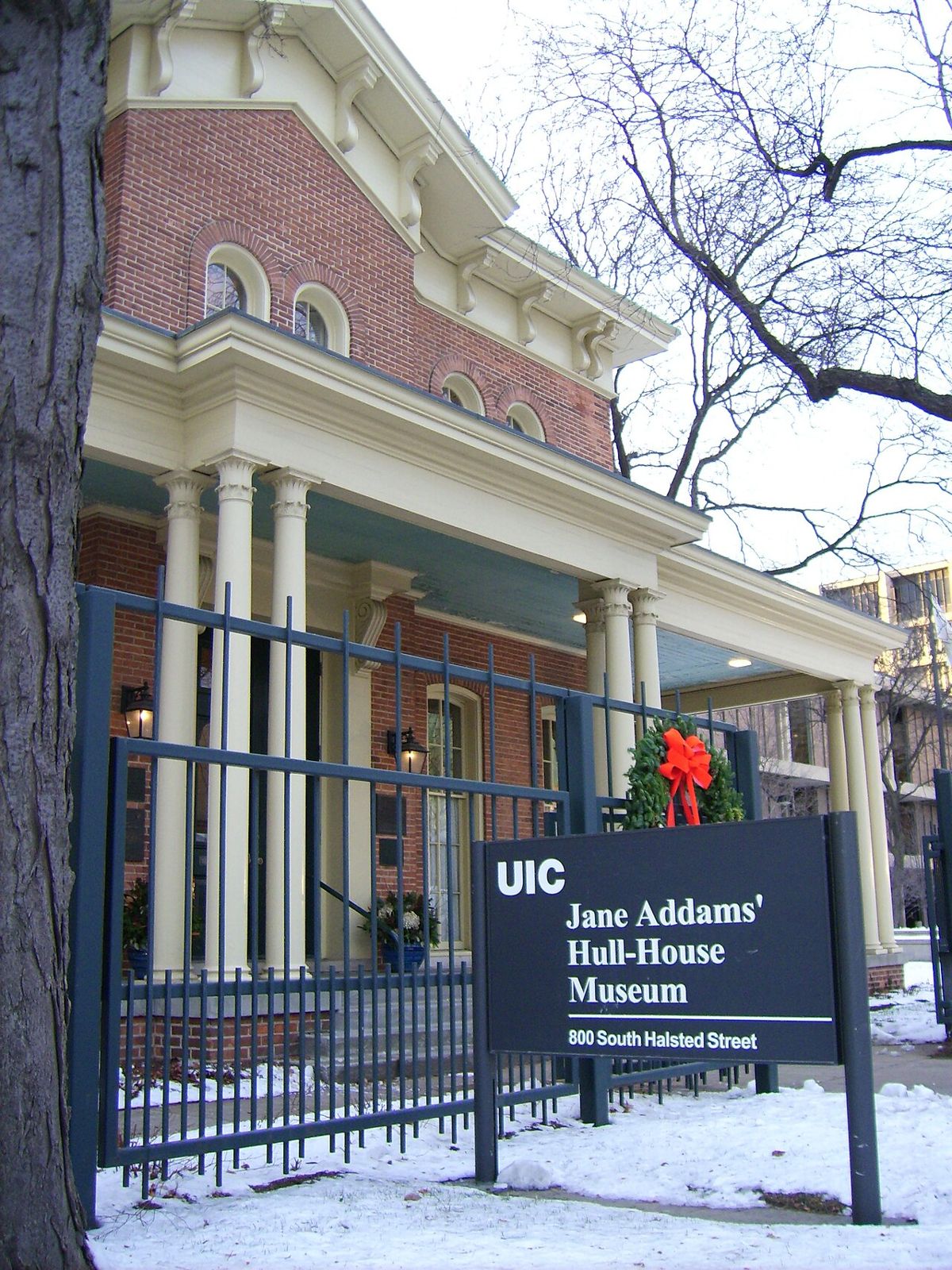 Jane Addams Hull-House Museum near 311 South Wacker Drive Chicago