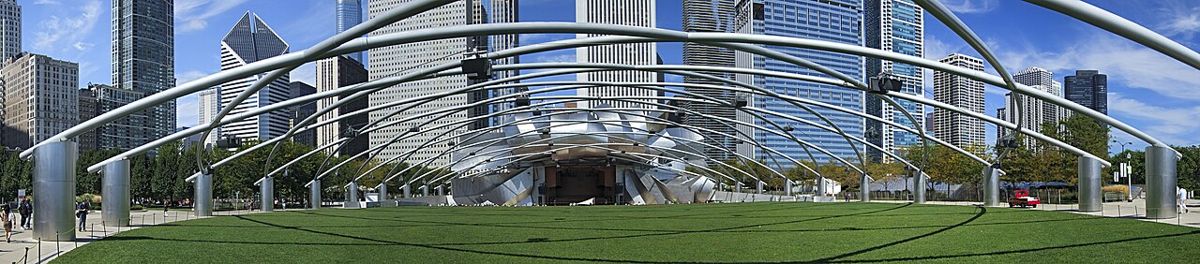 Jay Pritzker Pavilion near 311 South Wacker Drive Chicago
