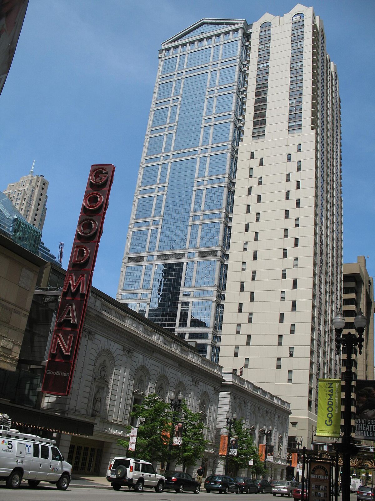Owen Bruner Goodman Theatre near 311 South Wacker Drive Chicago