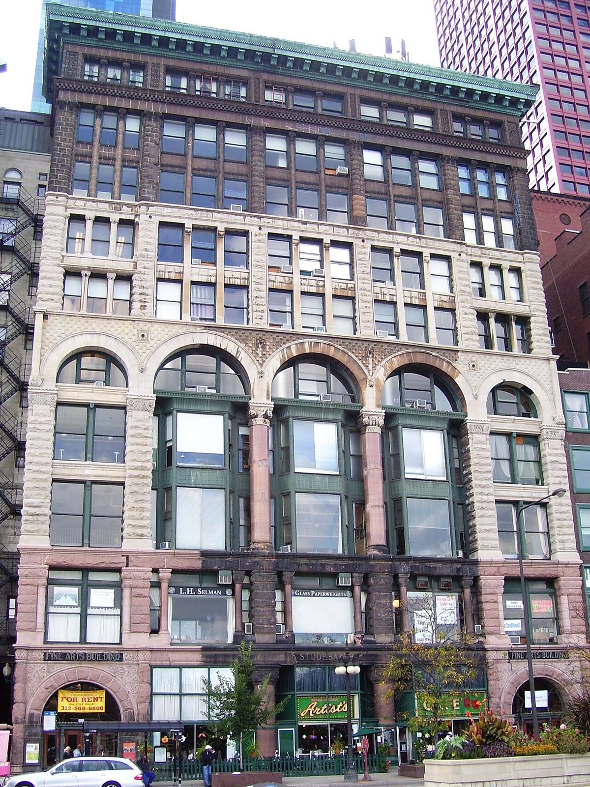 Studebaker Theater near 311 South Wacker Drive Chicago