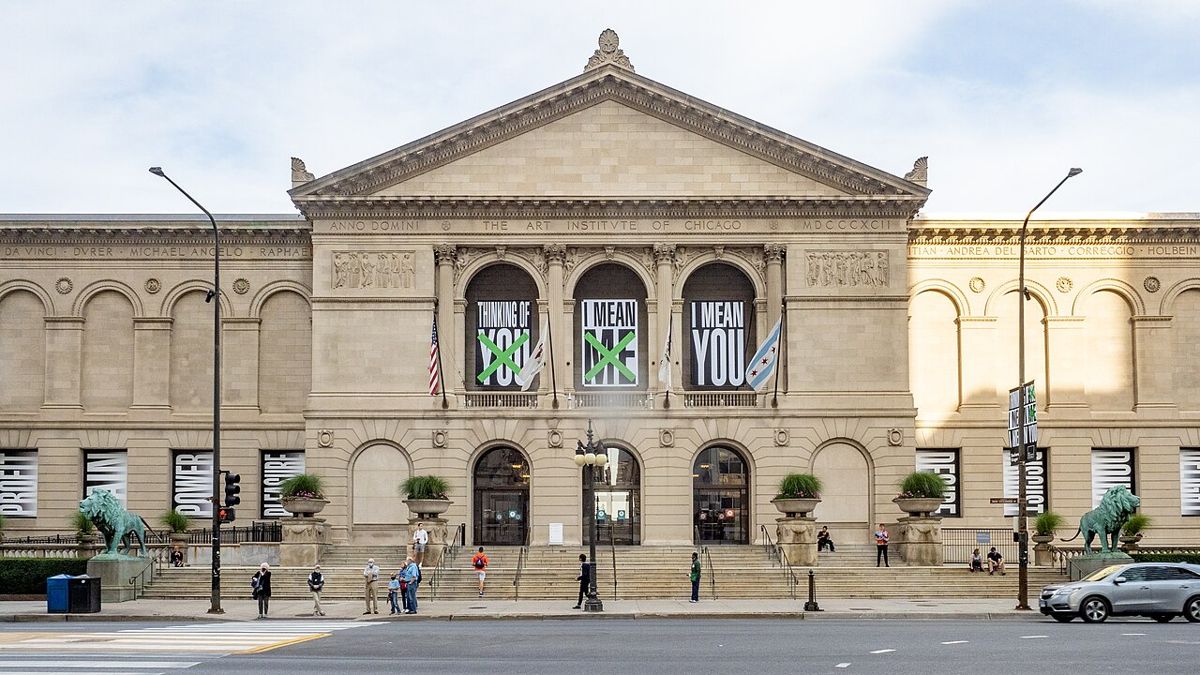 The Art Institute of Chicago near 311 South Wacker Drive Chicago