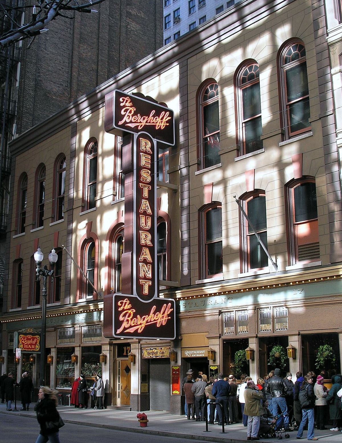 The Berghoff Restaurant near 311 South Wacker Drive Chicago