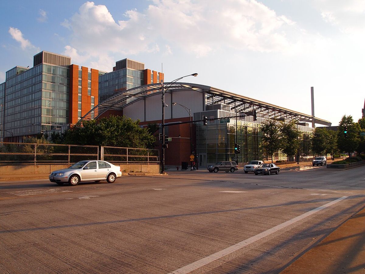 UIC Dorin Forum near 311 South Wacker Drive Chicago